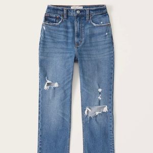 Abercrombie 90s Straight Ultra High Rise Jeans